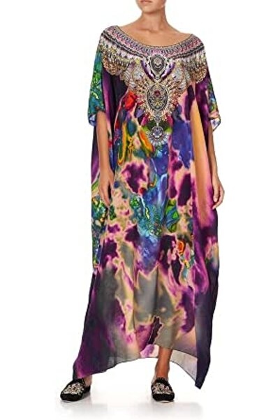 YouKD Women's Long Kaftan Maxi Bohemian Dress Beach Coverup Robe Roomy Kimono...