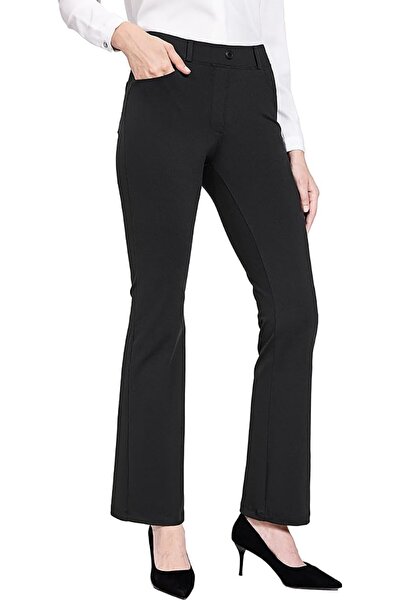 BALEAF Women's Yoga Dress Pants 29"/31" Stretchy Work Slacks Business Casual ...