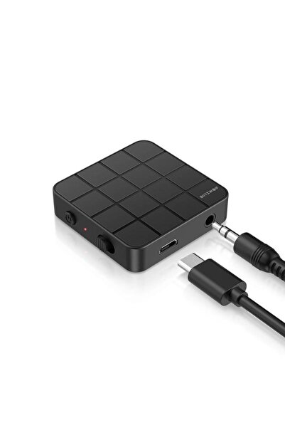 BlitzWolf BW-BL2 Bluetooth 5.0 Audio Transmitter Receiver, AUX, Black