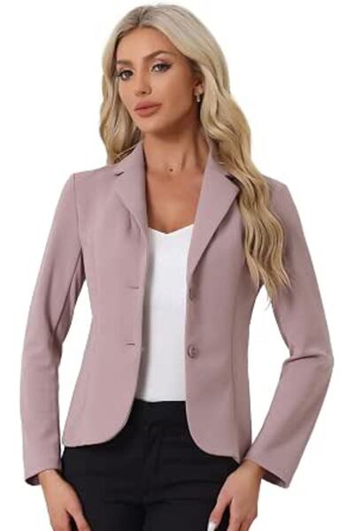 Allegra K Women's Womens Office Blazers Casual