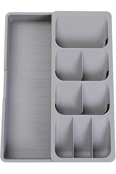 TERRIFI Silverware Organizer Storage Tray,Cutlery Expandable Organizer for Ki...