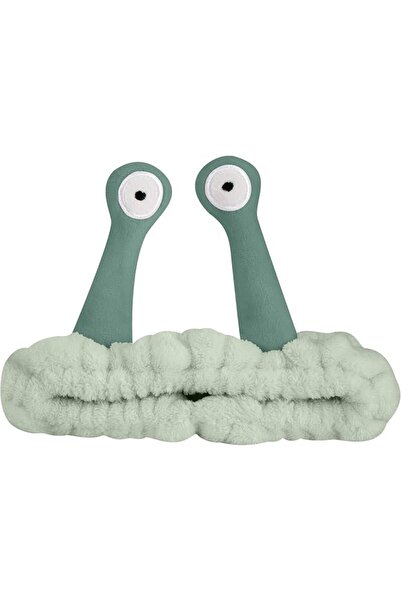 GENERAL Jowmoy Green Frog Eye Elastic Headband - Versatile for Spa, Skincare,...