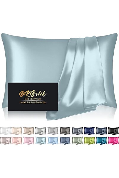 GENERAL Silk Pillowcase for Hair and Skin, Mulberry Silk Pillow Cases Queen S...