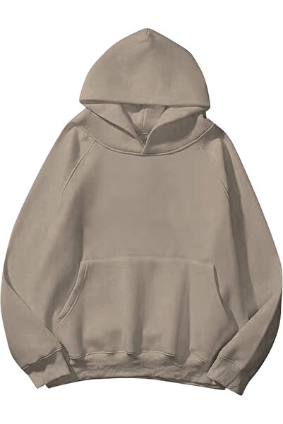 GENERAL SAFRISIOR Oversized Hoodies for Women and Men Couples Fleece Basic So...