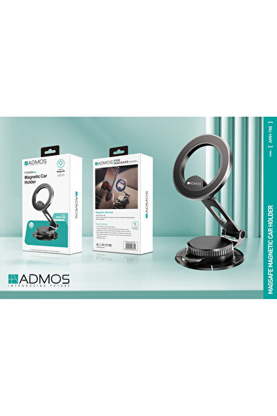 ADMOS Magnetic Car Phone Holder | 360° Rotating Dashboard & Air Vent Mount fo...