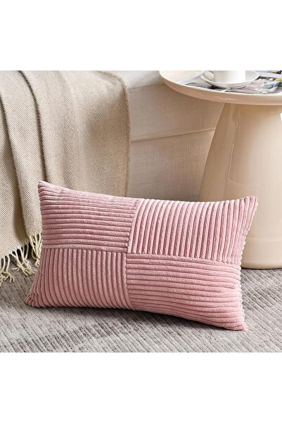 Fancy Homi Rust Lumbar Decorative Throw Pillow Covers 12x20 Inch for Couch Be...