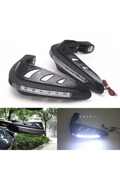 Generic 1 Pair Universal Motorcycle Handguards Motocross Hand Guards One Set ...