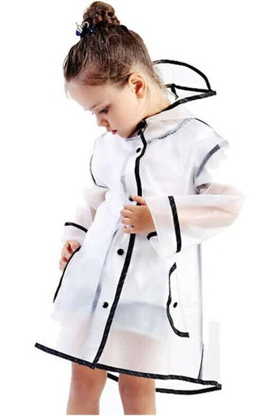 STARSTAR S transparent children's rain poncho.