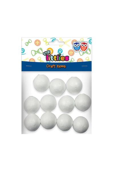 MC Micostore Bile de polistiren 40mm-8set The littlies