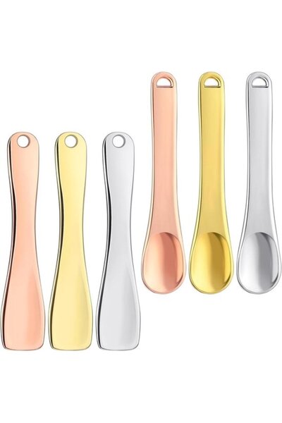 STARSTAR 6 metal makeup spatulas set.