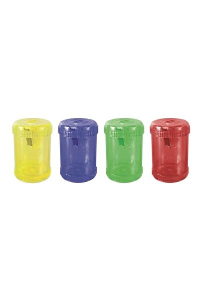 MC Micostore Ascutitoare plastic DONAU simpla cu container rotund 38 x 59 x 3...