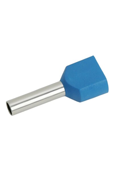 Alista Home Manșon dublu pentru cabluri de 2x2.5 mm², albastru, conector elec...
