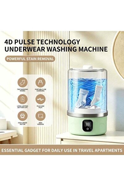 Generic 4D Pulse Technology Underwear Washing Machine, Portable USB-Charging ...