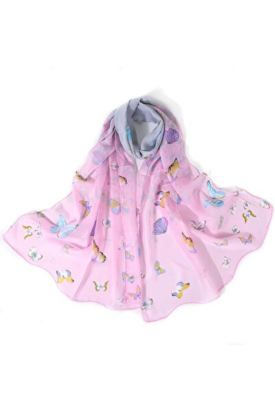 GENERAL Chiffon Ladies Scarves Floral Print Shawl Wrap Gifts for Women UK