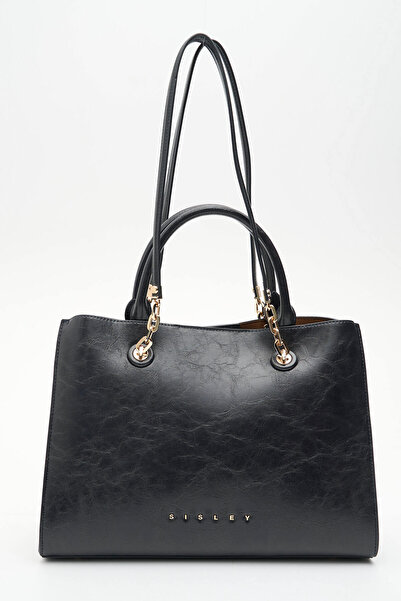 Sisley Women's Shoulder Bag Dark Blue Sly455