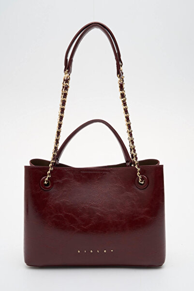 Sisley KADIN KOL ÇANTASI BORDO SLY485