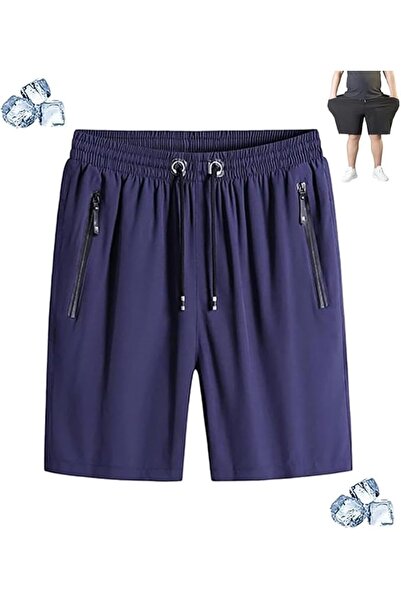 GENERAL Men's Ice Silk Stretch Quick-Dry Shorts, Summer Lightweight Quick Dry...