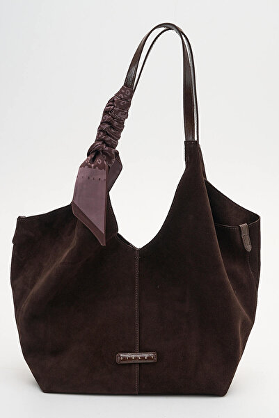 Sisley حقيبة كتف نسائية بني SLY517