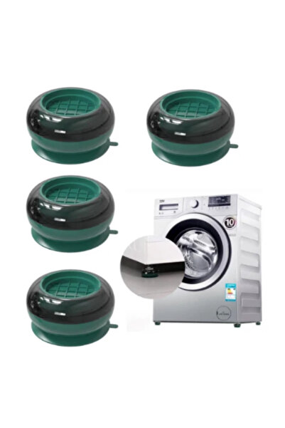 OEM Set of 4 x Anti-Vibration Feet for Washing Machine, Non-Slip, Floor Prote...