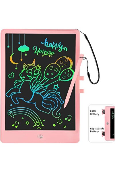 EXCEFORE LCD Writing Tablet for Kids, 10 Inch Colorful Toddler Drawing Tablet...