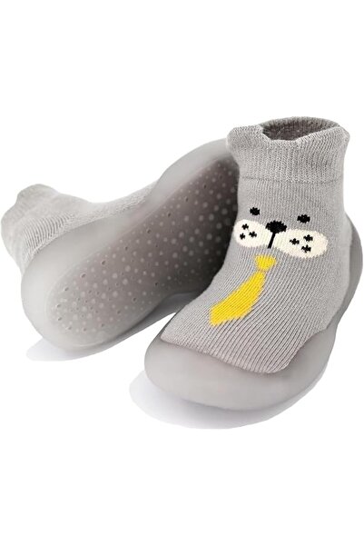 ZONEY Anti-Slip Baby Toddler First Walking Sock Shoes, Cotton Lightweight Sli...