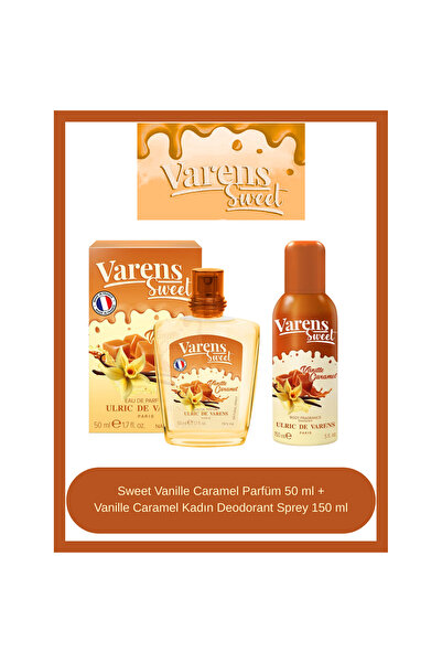 Ulric De Varens Kadın Edp Parfüm Varens Sweet Vanille Caramel 50 ml - Deodora...