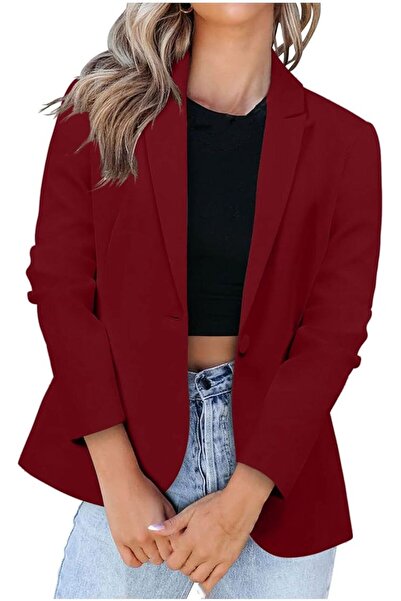 GENERAL Womens Blazers for Work Casual Open Front Blazer Long Sleeve Work Off...