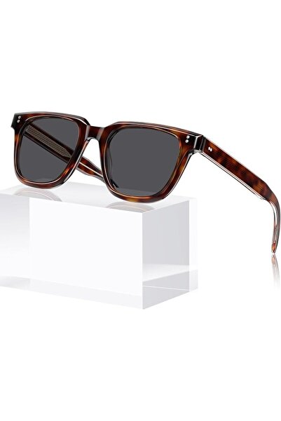 AVAWAY Polarized Sunglasses for Men UV400 Protection, Trendy Square Acetate F...