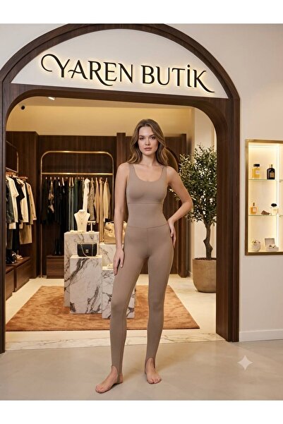 yarennn kadın spor yoga tulum