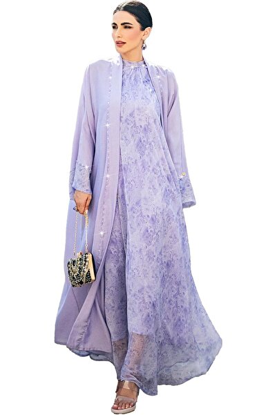 Beauty7 Women's 1PC Abaya Dress for women and Inner Maxi Dress, Embellished l...