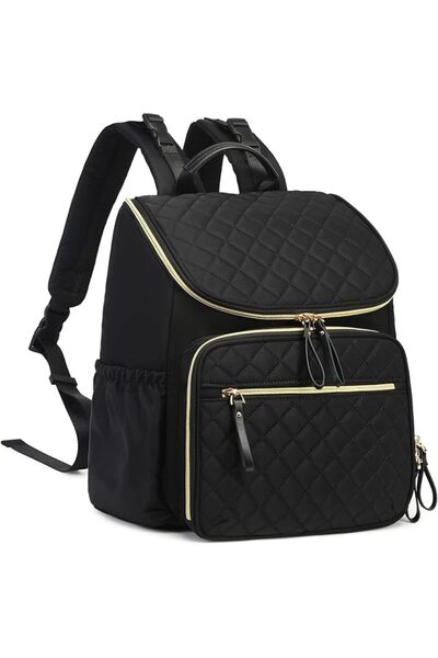 KASTWAVE Diaper Bag Backpack, Multi-Function Baby Travel Bag with Insulated P...