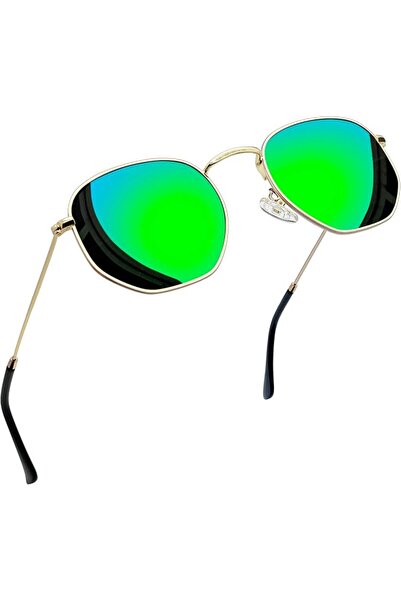 Joopin Hexagonal Polarized Sunglasses Men Women Shades UV400 Protection | Ret...