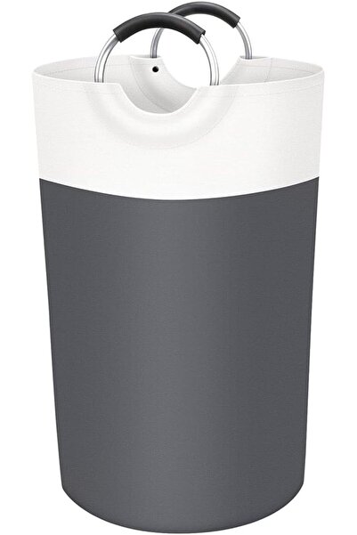 ALMEKAQUZ Collapsible Laundry Basket with Handles, 90L Large Capacity Waterpr...