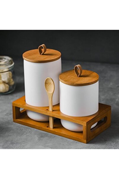 Generic Canister Set for Kitchen Counter, Set of 2 Airtight Coffee Containers...