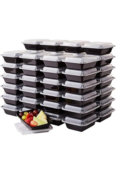 Generic BPA-Free 6 Pack Plastic Containers with Lids 16oz Leakproof Microwava...