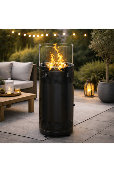 Roots Furniture Round Gas Fire Pit