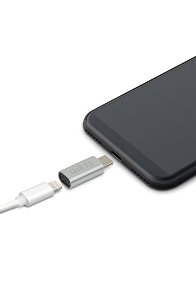 Alista Home Adaptor USB Type C la Lightning pentru încărcare rapidă de 5A, co...