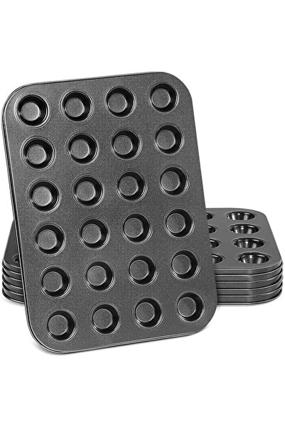 Generic 2 Pack Muffin Pan, Mini Muffin Baking Pan and Cupcake Tray, Nonstick ...