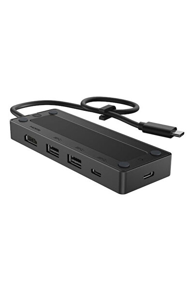 HP Travel Hub G3 Σταθμός Σύνδεσης USB-C με HDMI 4K και PowerDelivery, Μαύρο