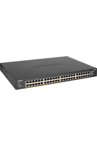 NETGEAR GS348PP Μη διαχειριζόμενος διακόπτης L2 PoE+ με 48 θύρες Ethernet Gig...