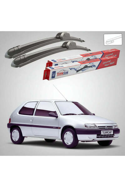 TEAMCAR Υαλοκαθαριστήρες Citroën Saxo S0 Hatchback 1996-1999 |   Εμπρόσθιο Σε...