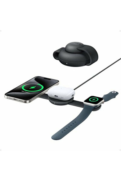 Anker Φορτιστής Magsafe 15W Μαύρος (MagGo)