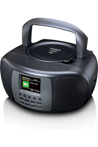 Lenco Φορητό Σύστημα Ήχου με Ραδιόφωνο Bluetooth CD Μαύρο Κωδικός: SCD-860BK