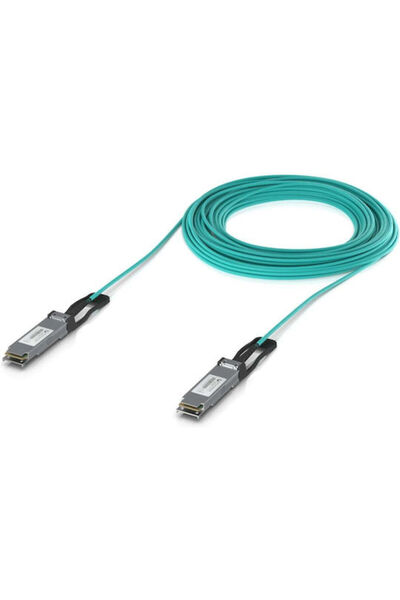 Ubiquiti Καλώδιο Οπτικών Ινών Τιρκουάζ Κωδικός: UACC-AOC-QSFP28-30M