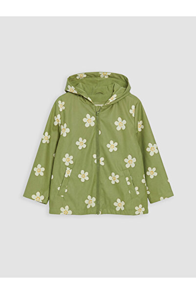 LC Waikiki Shining Choices Hooded Girls' Raincoat from Shining Store