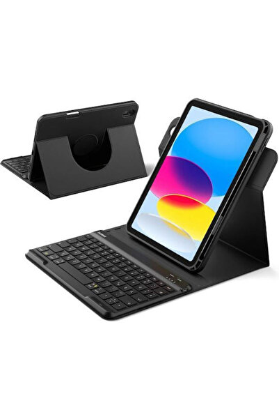 inateck N0029 Μαύρο 360 °   Θήκη πληκτρολογίου Bluetooth για iPad 11 ιντσών A...