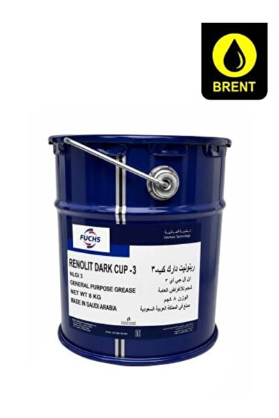 Fuchs شحم رينوليت دارك كاب-3 متعدد الأغراض عالي الأداء 8 كجم للاستخدامات الصن...