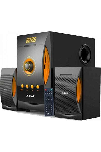 AKAI Επαγγελματικό Σύστημα Ήχου 2.1 SS032A-3515 110582-0089 38W με Ψηφιακό Me...
