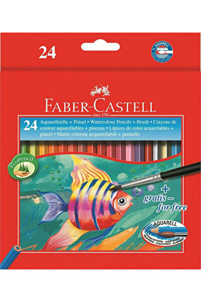Faber Castell Φάμπερ-Καστέλ Σετ Χρωματιστών Μολυβιών Ακουαρέλας, Σετ με 1 πακέτο