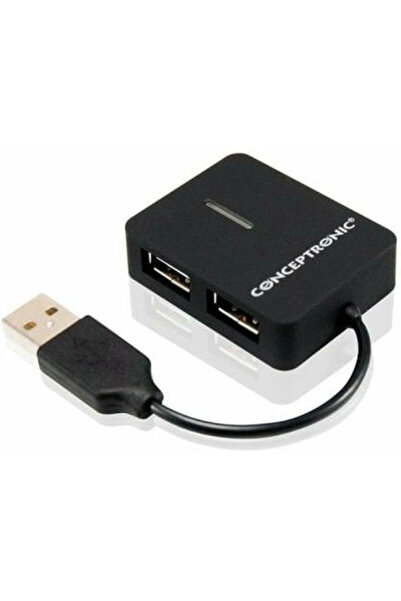 CONCEPTRONIC Διανομέας USB 2.0 με 4 θύρες και σύνδεση USB-A Κωδικός: C4PUSB2